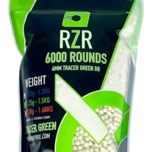 RZR TRACER GREEN 0.25G 6000RD