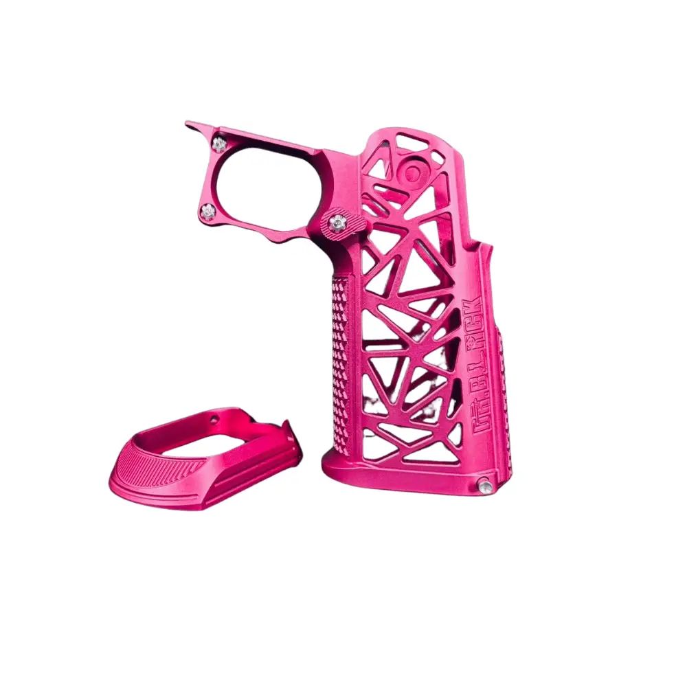 Dr.Black Aluminium Hi-Capa Grip - Skeleton - Type 'A'