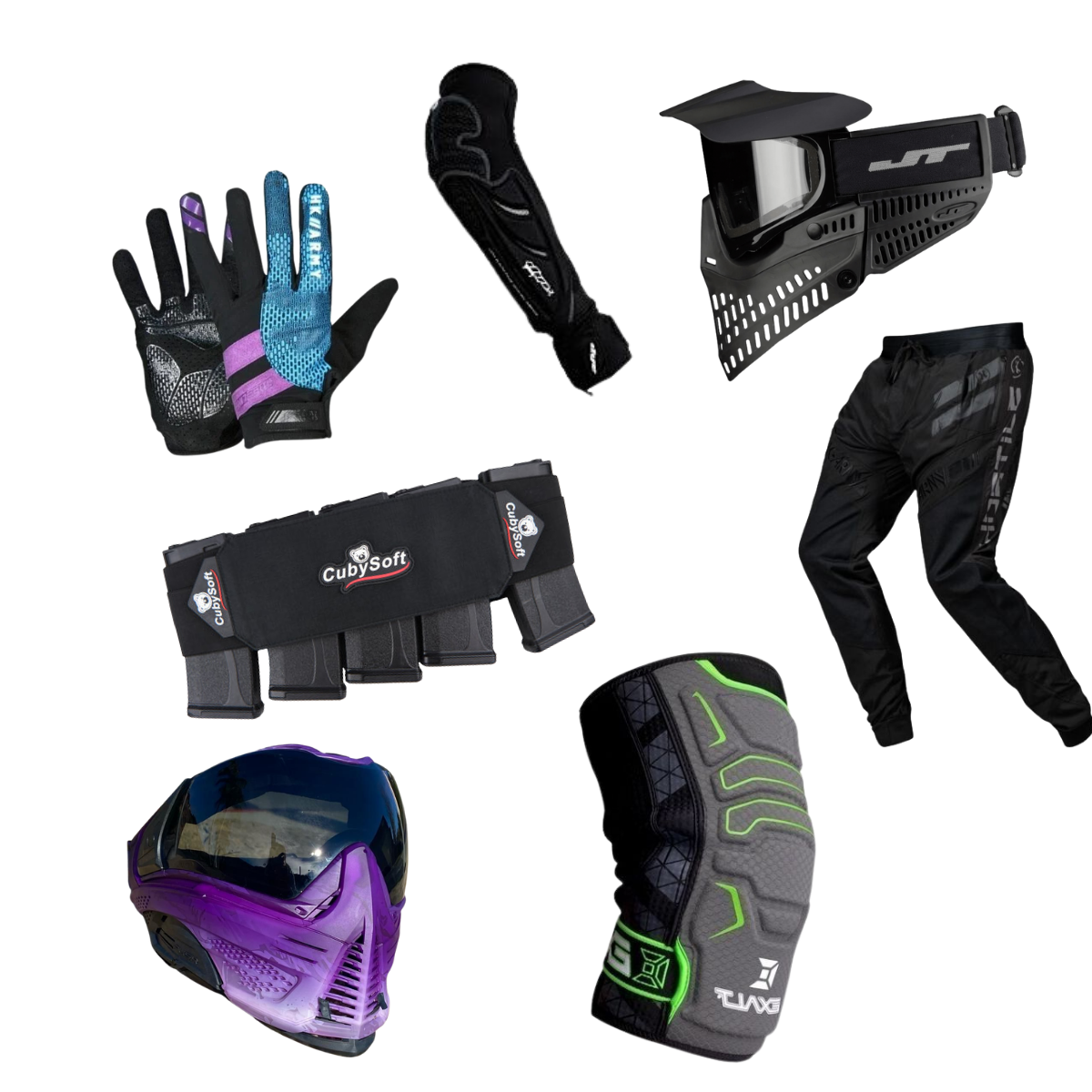 Speedsoft masks gloves belts apparel and competition gear
