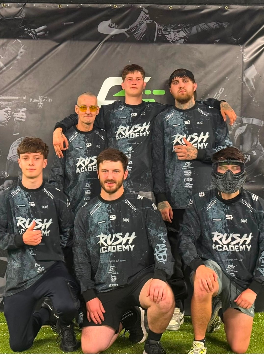 RUSH Academy team photograph