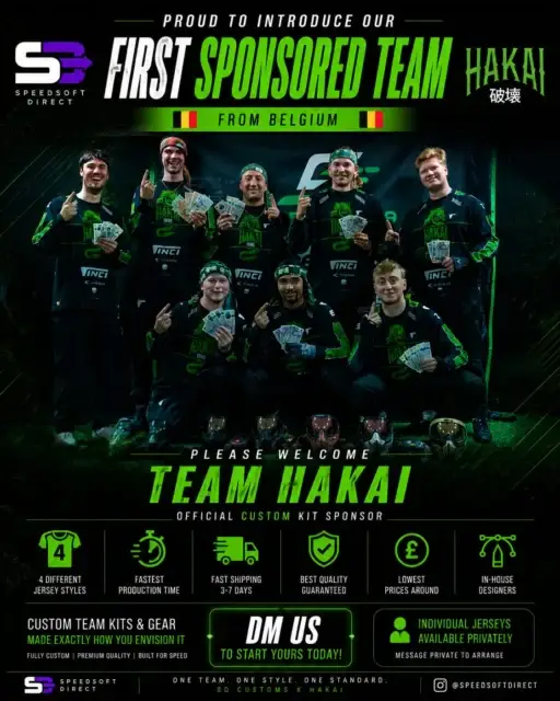 Hakai Belgium wearing SD Customs